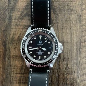 Hager Commando Men’s watch. Automatic movement. Black dial.